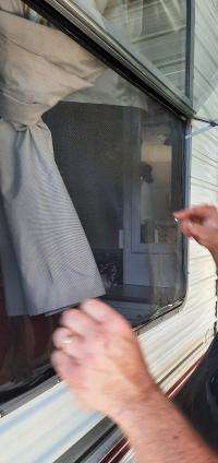 Photo by Christine From QLD. Aug 2024 - Midge Screen - Rounded Bottom Corners - Suits 508mm H x 1175mm W Camec Australite Windows