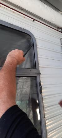 Photo by Christine From QLD. Aug 2024 - Midge Screen - Rounded Bottom Corners - Suits 508mm H x 1175mm W Camec Australite Windows