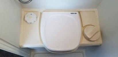 Photo by Jan From QLD. Aug 2024 - Seat & Cover - White - Suits Thetford C2 / C3 / C4 Cassette Toilets