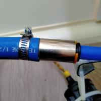 Photo by Ken From WA. Aug 2024 - John Guest 12mm Pipe-to-Hose Connector - 12mm Push-On x 12.5mm Barb - Nickel-Plated Brass
