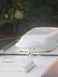 Photo by Eva From WA. Aug 2024 - Majestic UFO XL Omnidirectional TV, DAB & FM Antenna Kit - White