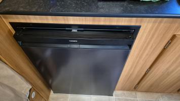 Photo by Craig From SA. Aug 2024 - Flush-Mount Installation Frame - Black - Suits Dometic NRX 115C Fridges