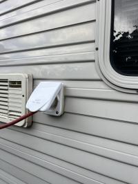 Photo by Lyndon From WA. Aug 2024 - Transco PowerRun Caravan Power Inlet - 240V / 15A - IP54 - White
