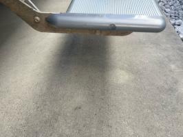 Photo by Jim From QLD. Aug 2024 - Footboard Covers - Grey / Left & Right Pair - Suits Tecno / Nuova Mapa Steps