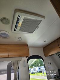 Photo by David From NSW. Aug 2024 - Internal Frame with Blind & Flyscreen - White - Suits Dometic & Seitz Mini Heki Roof Hatches