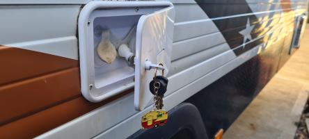 Photo by Mary From SA. Aug 2024 - Replacement Plastic Keys - 2-Pack - Suits Jayco Triple Water Fillers & Winch Covers