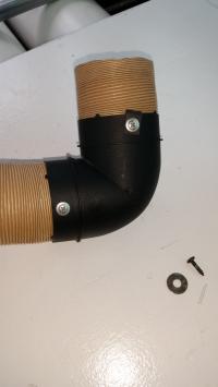 Photo by Horia From WA. Aug 2024 - Truma 90-Degree Duct Elbow - Suits 65mm / 72mm Ducting