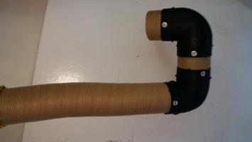 Photo by Horia From WA. Aug 2024 - Truma 90-Degree Duct Elbow - Suits 65mm / 72mm Ducting