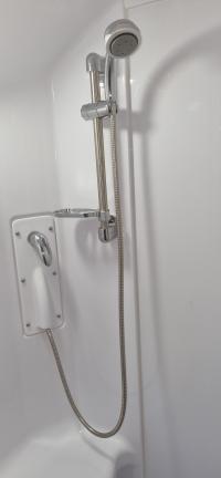 Sep 2024 - Coast Shower Rail Set - Chrome - 1.5m Hose / Shower Head / Soap Dish
