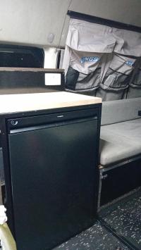 Photo by Paul From VIC. Sep 2024 - Flush-Mount Installation Frame - Black - Suits Dometic NRX 130 Fridges