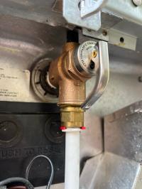 Photo by Jon From NSW. Sep 2024 - Pressure Relief Valve - 1/2 inch - 700kPa - Suits Suburban SW4DERA / SW6DERA Hot Water Systems