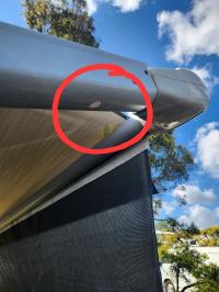 Photo by Danielle From QLD. Sep 2024 - Hole Plug Kit - White - 4-Pack - Suits Carefree Altitude Awnings