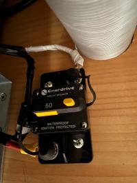 Photo by Andrew From NSW. Sep 2024 - Enerdrive 285-Series Surface-Mount Resettable Circuit Breaker - 60A
