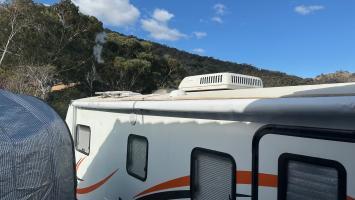 Photo by Mike. Sep 2024 - External Vent Dome Cover - Suits Dometic GY11 Vents & CK150 / CK155 Rangehoods