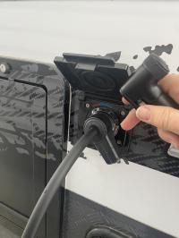 Photo by David From VIC. Sep 2024 - Coast RV External Camper Shower Point - Black