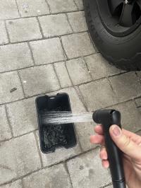 Photo by David From VIC. Sep 2024 - Coast RV External Camper Shower Point - Black