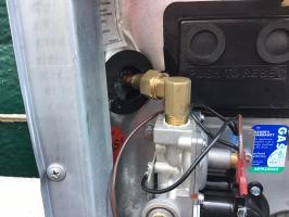 Photo by Ross From QLD. Sep 2024 - Keefer Reducing Gas Flare Nut - 3/8 inch Female SAE to 5/16 inch Pipe