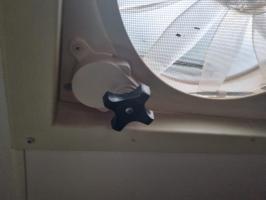 Photo by Bruce From WA. Sep 2024 - Lift Motor with Knob - Off-White - Suits Fan-Tastic Powered-Lift Roof Vents Made Since 2014