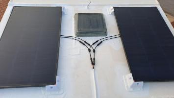 Photo by Malcolm From WA. Oct 2024 - Sphere MC4 Solar Link Kit - 2 Panels / 30A
