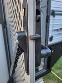 Photo by Eric From NSW. Oct 2024 - Camec 3-Point Main Door Lock - Left-Hand Hinge / Viewed from Outside / One-Key Compatible