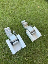 Photo by Luke From WA. Oct 2024 - Elbow Slider Kit - White - Suits Lippert Solera Classic Manual Awnings
