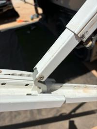 Photo by Luke From WA. Oct 2024 - Elbow Slider Kit - White - Suits Lippert Solera Classic Manual Awnings
