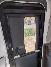 Photo by Robyn From ACT. Oct 2024 - Camec Door Blind - Suits Odyssey Premium 622mm x 1750mm Height Doors & Under (Left)