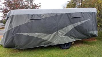 Photo by Colin From NSW. Oct 2024 - ADCO Olefin HD Pop-Top Cover - 4.89-5.51m (16-18ft)
