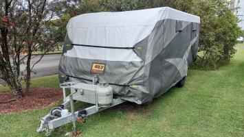 Photo by Colin From NSW. Oct 2024 - ADCO Olefin HD Pop-Top Cover - 4.89-5.51m (16-18ft)