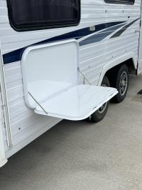 Photo by Shane From NSW. Oct 2024 - Caravan Picnic Table - White - 800 x 445mm