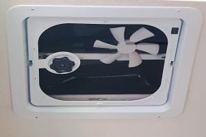 Photo by Carl From NSW. Oct 2024 - Internal Garnish & Trim - Arctic White - Suits Ventline & Coast RV Roof Vents
