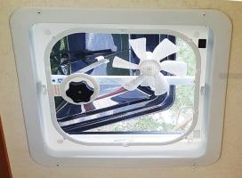 Photo by Carl From NSW. Oct 2024 - Internal Garnish & Trim - Arctic White - Suits Ventline & Coast RV Roof Vents