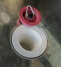 Photo by Tim From VIC. Oct 2024 - Right-Angle Waste Outlet - 25mm Outlet - Suits 35mm Sink Holes