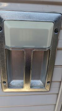 Photo by John From VIC. Oct 2024 - Replacement Lens - 52 x 107mm - Suits Bargman Porch Assist Lights