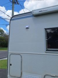 Photo by Roger From QLD. Nov 2024 - Aussie Traveller 12V Surface-Mount Rangehood - 380mm Wide