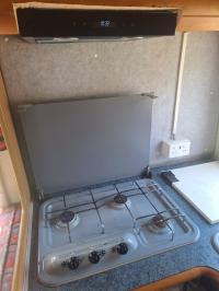 Photo by Roger From QLD. Nov 2024 - Aussie Traveller 12V Surface-Mount Rangehood - 380mm Wide