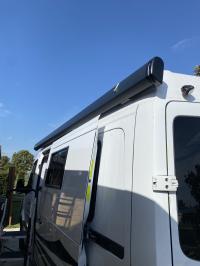 Photo by Mark From NSW. Nov 2024 - Thule Omnistor 5200 Manual Wall-Mount Cassette Awning - 4m / 2.5m Projection - Black Case / Mystic Grey