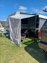 Photo by Francisca From ACT. Nov 2024 - Xtend Outdoors Mini BBQ Porch Kit - 1.5m Long / 2.17m Projection