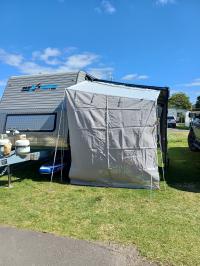 Photo by Francisca From ACT. Nov 2024 - Xtend Outdoors Mini BBQ Porch Kit - 1.5m Long / 2.17m Projection