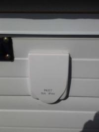 Photo by Daryl From NSW. Nov 2024 - Transco PowerRun Caravan Power Inlet - 240V / 15A - IP54 - White