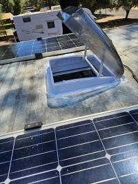 Photo by Mark From NSW. Nov 2024 - Aussie Traveller Skylight with Blind & LED - 400 x 400mm Cut-Out
