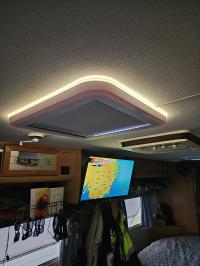 Photo by Mark From NSW. Nov 2024 - Aussie Traveller Skylight with Blind & LED - 400 x 400mm Cut-Out