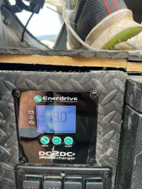 Photo by Nathan From VIC. Nov 2024 - Enerdrive ePOWER DC-to-DC Charger Remote Display - Includes 7.5m Cable