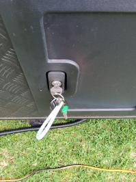 Photo by Phillip. Nov 2024 - Replacement Door Lock Key - Code V6677 - Suits Milenco Columbia Doors