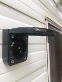 Photo by Don From NSW. Nov 2024 - Transco PowerRun Caravan Power Inlet - 240V / 15A - IP54 - Black
