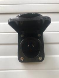 Photo by Don From NSW. Nov 2024 - Transco PowerRun Caravan Power Inlet - 240V / 15A - IP54 - Black