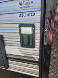 Photo by Brian From VIC. Nov 2024 - Coast Bargman-Style 12V LED Grab Handle - ABS / Black / 113 x 188mm Cut-Out