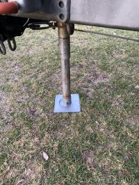 Photo by Tony From VIC. Nov 2024 - Replacement Flat Base - Suits Trail-A-Mate Hydraulic Jockey Wheels & Jacks