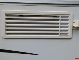 Photo by Fay From NSW. Nov 2024 - Exhaust Vent Insert - White - Suits Thetford Top Fridge Vents