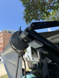 Photo by Susan From QLD. Nov 2024 - Awning Roller End Cap with Pin - Suits Dometic A&E 8500 & 8700 Awnings